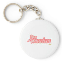PinkHeartRibbonSurvivor keychains
