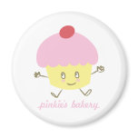 Pinkie's Bakery Cupcake Magnet