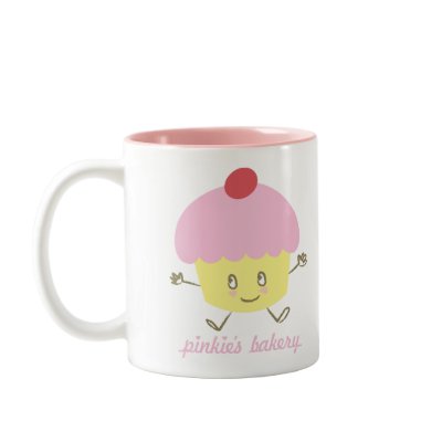 Pinkie's Bakery Cupcake Mug by pinkiesbakerysf