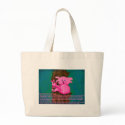 Pinkish Peaceful Treehugger bags
