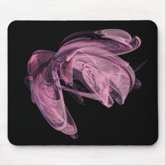Pinkish Swirly mousepad