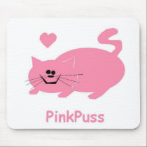 pinkpuss love mousepads