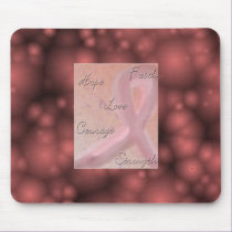 PinkRibbonBreastCancerAwar... mousepads