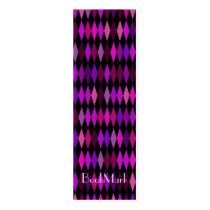 pinks and purple BookMark business cards