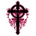 PinkSkullsandCross t-shirts