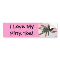 pinktoe bumper stickers
