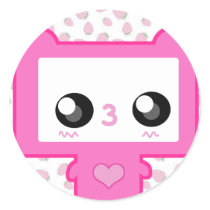 Pinku Mecha stickers