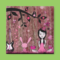 Pinky In Pinky Land Magnet magnets