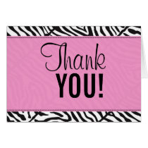 pinkzebra, Thank, YOU! cards