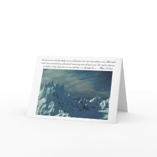 Pinnacles Photo Card card