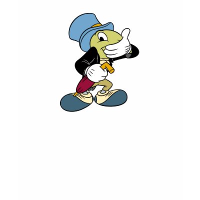 Pinocchio's Jiminy Cricket Disney t-shirts