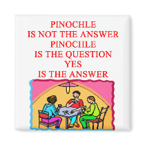 PINOCHLE design magnets by jimbuf PINOCHLE design magnets