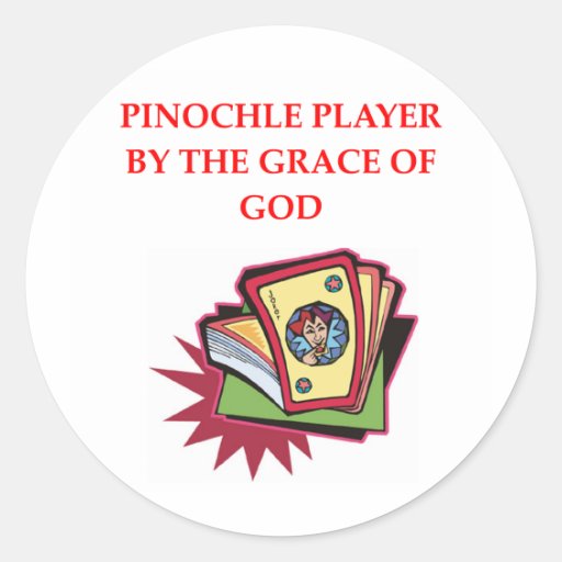 PINOCHLE STICKERS