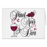 Pinot Noir Wine Diva Cards