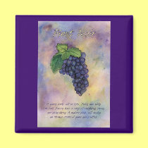 Pinot Noir Wine Grapes Magnet magnets