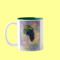 Pinot Noir Wine Grapes Mug mugs