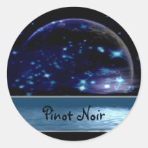 Pinot Noir Wine Labels Stickers
