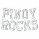 pinoy rocks embroidered shirts