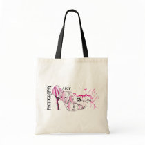 pinqshue doodle budget tote bags