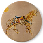 Pins, Buttons - Carousel Tiger