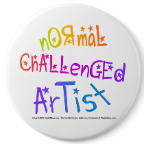 Pins, Buttons - NormalChallengedArtist