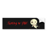 Pin's lovely sticker bumper stickers