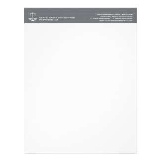 Pinstripe Law Scales Attorney Personalized Letterhead