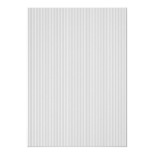 Pinstripe Nurse Graduation Celebration Invites