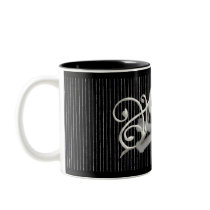pinstripe skully mugs