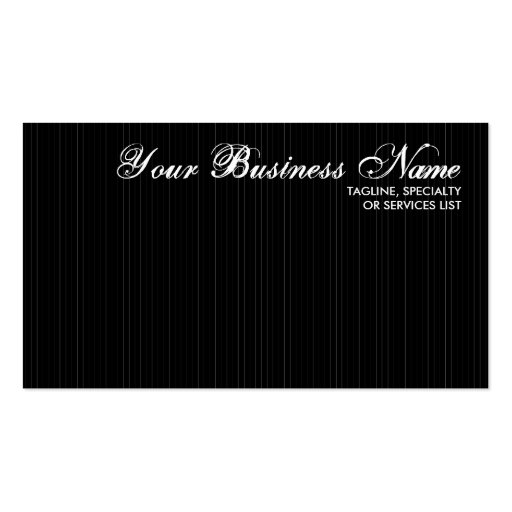 pinstriped QR code Business Card Templates (back side)