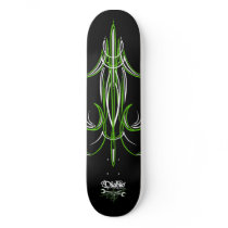 Pinstriped | the Devil Mag | Skate Deck