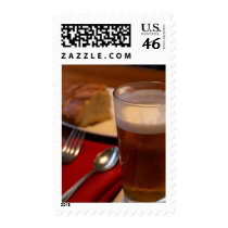Pint Of Beer With Some Bread postage