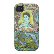 Pintada de Frida Kahlo Case-Mate iPhone 4 Carcasas