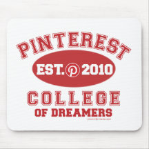 Pinterest College Of Dreamers Mousepad