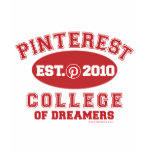 Pinterest College Of Dreamers t-shirts