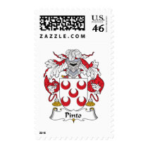 Pinto Family Crest Stamps