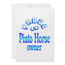 Pinto Horse Owner Personalized Invite