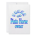 Pinto Horse Owner Personalized Invite