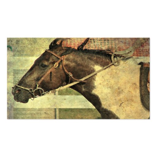 Pinto Pony in Games Class Business Card Templates (back side)