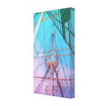Pintura envuelta galería alta de la lona de Giclee Impresion De Lienzo