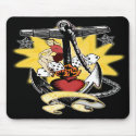 Pinup Anchor Mousepad by Method77 Pinup Anchor Mousepad