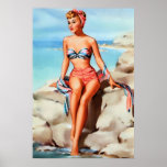Pinup Bathing Beauty Posters