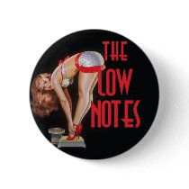 Pinup girl button by Lownote001 Pinup girl button