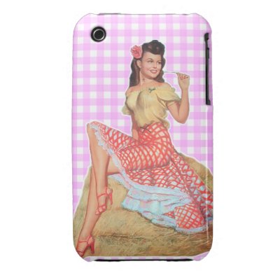 Pinup Girl iPhone 3 Case-Mate Cases