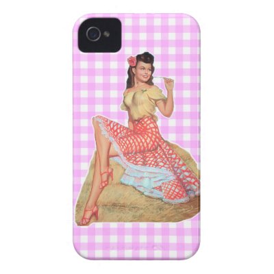Pinup Girl iPhone 4 Case-Mate Cases