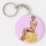 Pinup Girl Key Chains
