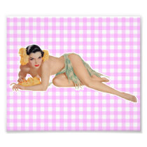 Pinup Girl Photo Print