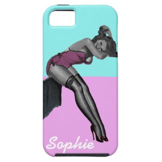 pinup girl retro vintage iphone 5 vibe case cover iPhone 5 covers