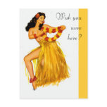Pinup Hula Postcards