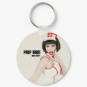 Pinup Nurse Keychain by KittyKatPinup Pinup Nurse Keychain